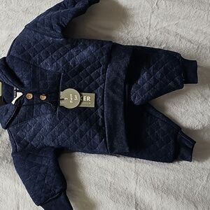 Nwt Ted Baker Kids Navy Blue Set